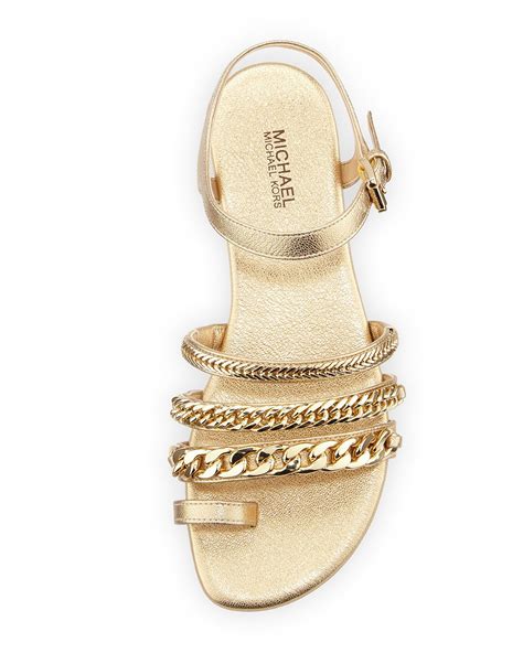 Michael Michael Kors Women's Jackie Flat Sandal 